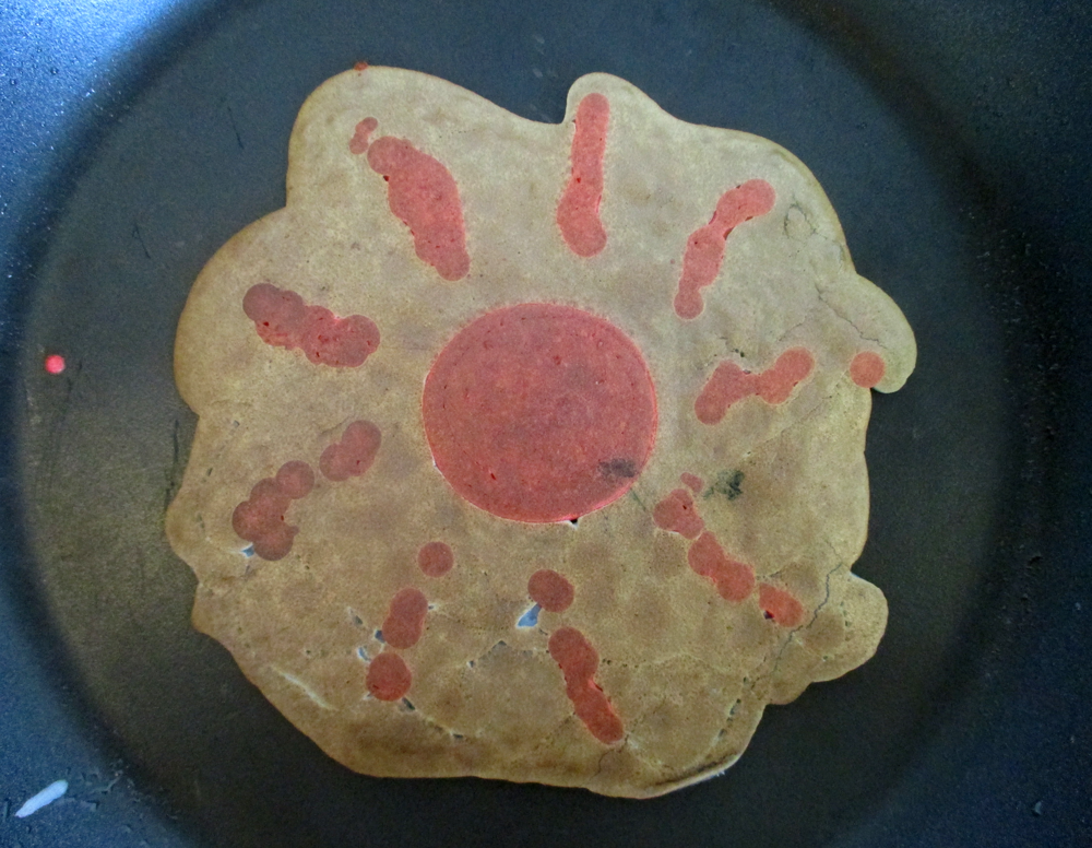 Funcake-pancake sun